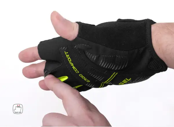 Etape Speed 2.0 rukavice černá/žlutá fluo