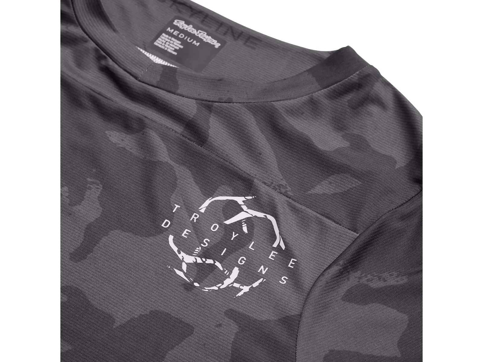 Troy Lee Designs Skyline pánský dres krátký rukáv Shadow Camo Carbon