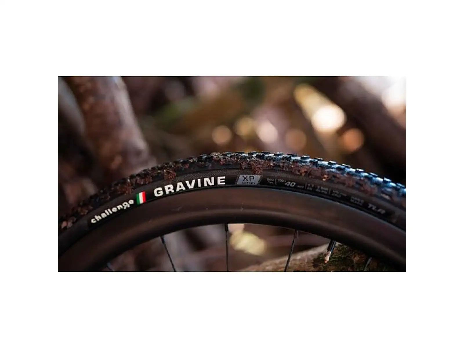 Challenge Gravine XP TLR 28" gravel plášť černá