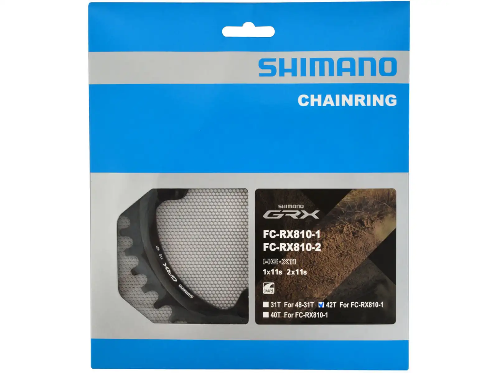 Shimano GRX FC-RX810 převodník 1x11 42z.