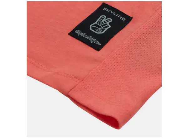 Troy Lee Designs Skyline Ride Tee pánský dres krátký rukáv P&W Melon