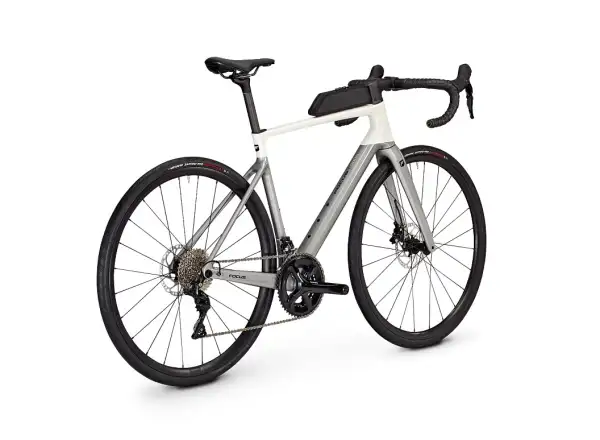 Focus Paralane 8.7 DI silniční kolo White Glossy / Silver Glossy