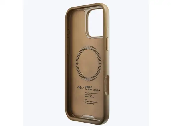 Peak Design Mobile Everyday Clarino Case iPhone 16 Pro Max obal na mobil Tan