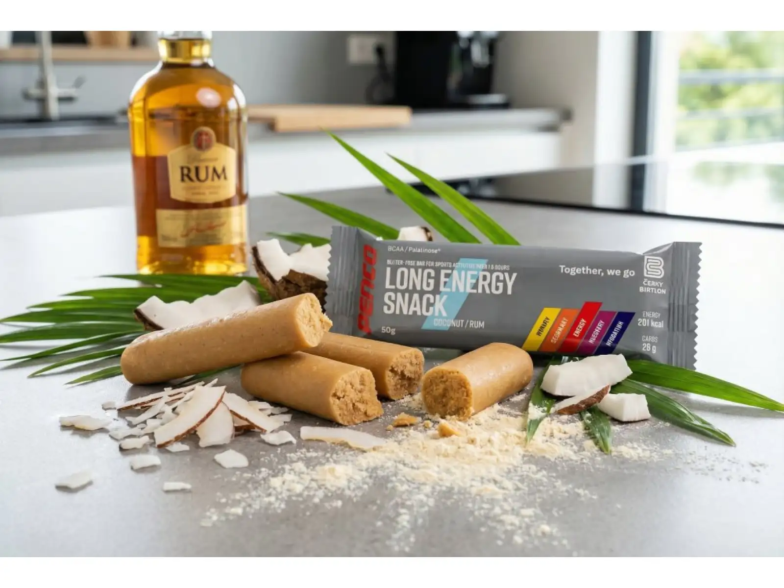Penco Long Energy snack 50 g Rum & Kokos