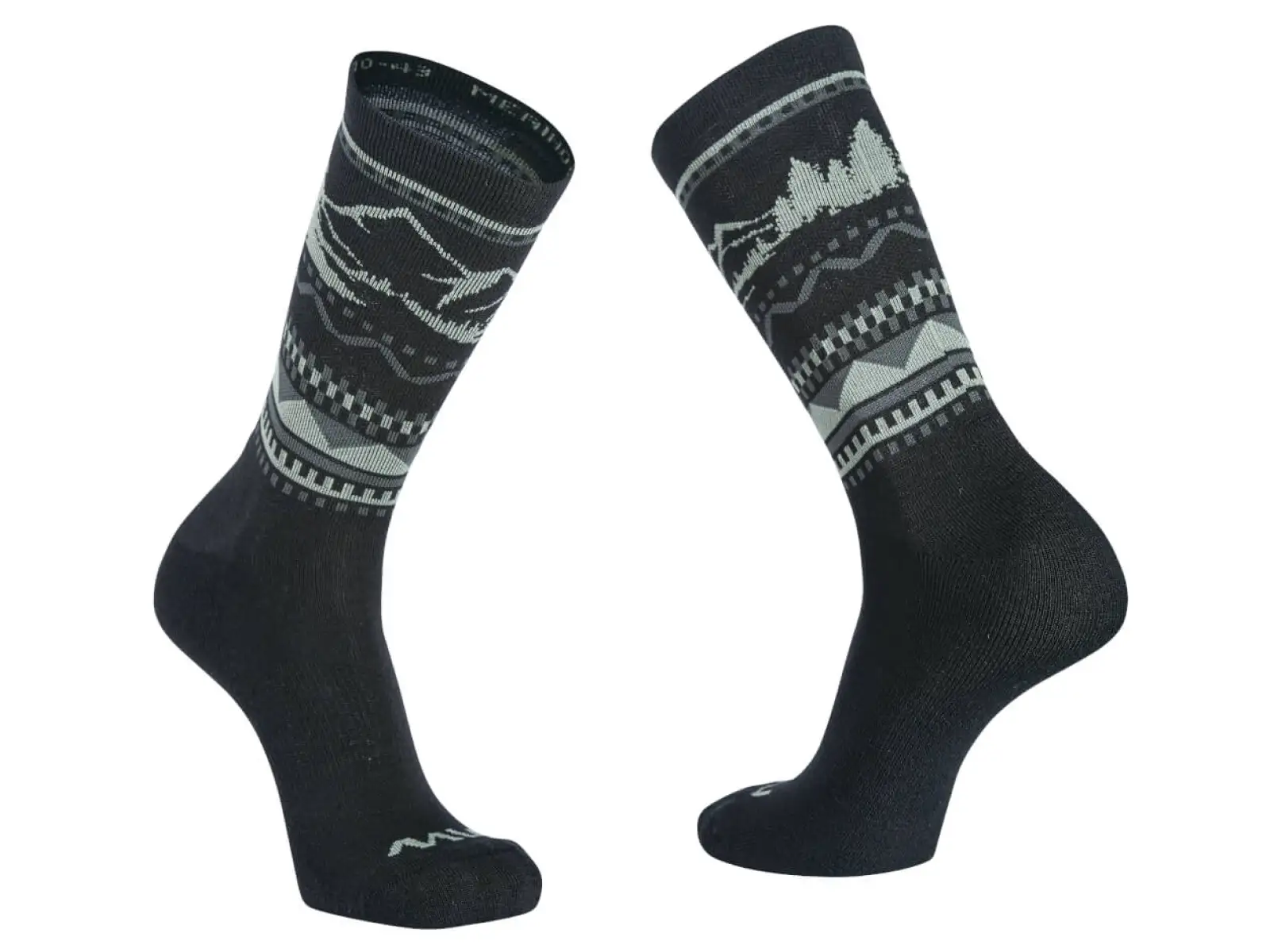 Northwave Core ponožky Black/Forest Green