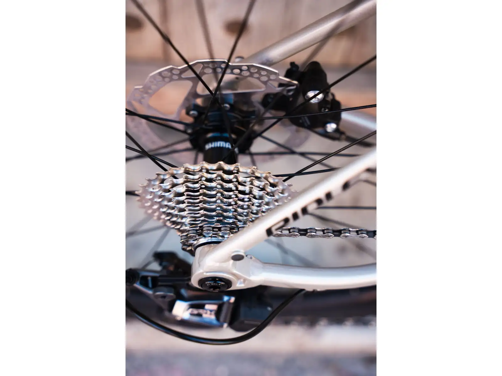Ridley Grifn A GRX400 gravel kolo Chain Silver Gray