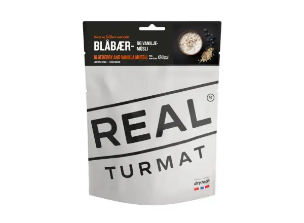 Real Turmat Müsli s borůvkami a vanilkou