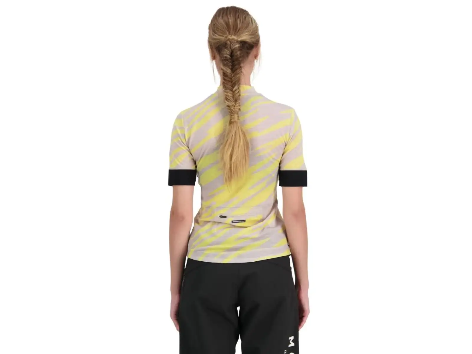 Mons Royal Cadence Half Zip WMNS dámský dres krátký rukáv Limelight Camo