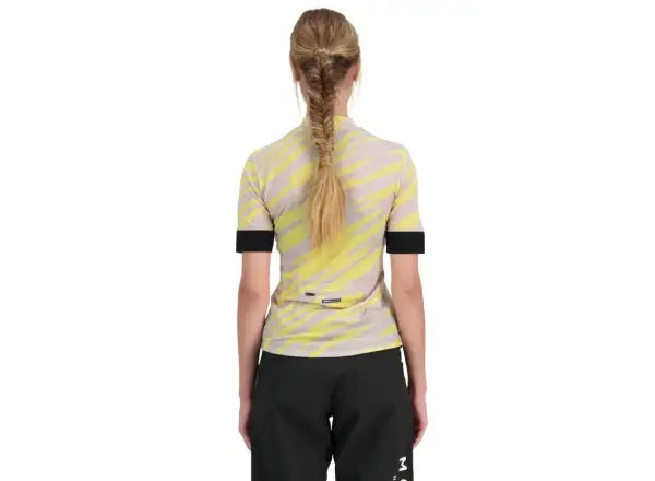 Mons Royal Cadence Half Zip WMNS dámský dres krátký rukáv Limelight Camo