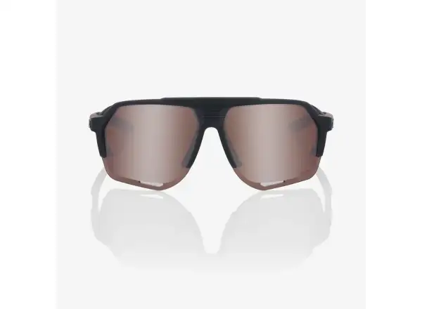 100% Norvik brýle Soft Tact HiPER Crystal Black/Crimson