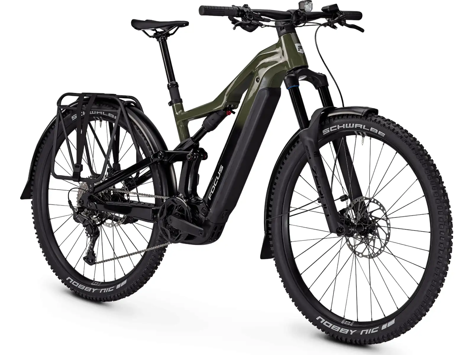 Focus Thron2 6.7 EQP horské elektrokolo 800 Wh Urbangreen/Magicblack