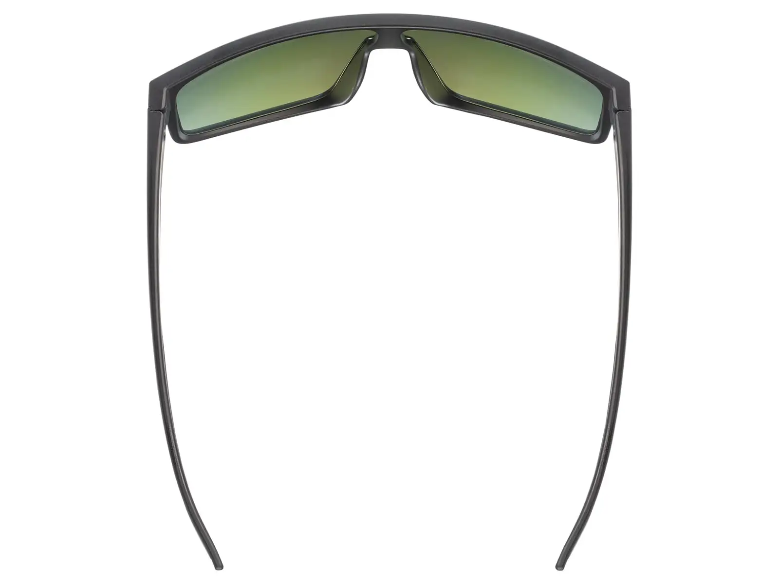 Uvex LGL 51 cyklistické brýle Black Mat/Mirror Green