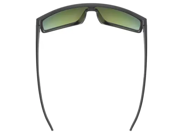 Uvex LGL 51 cyklistické brýle Black Mat/Mirror Green