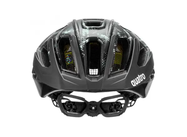 Uvex Quatro CC MIPS přilba Black/Jade Matt