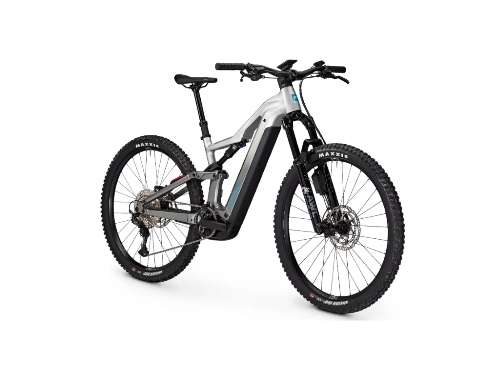Focus Thron2 6.9 ABS celoodpružené elektrokolo 600 Wh Nepalsilver/Steelgrey