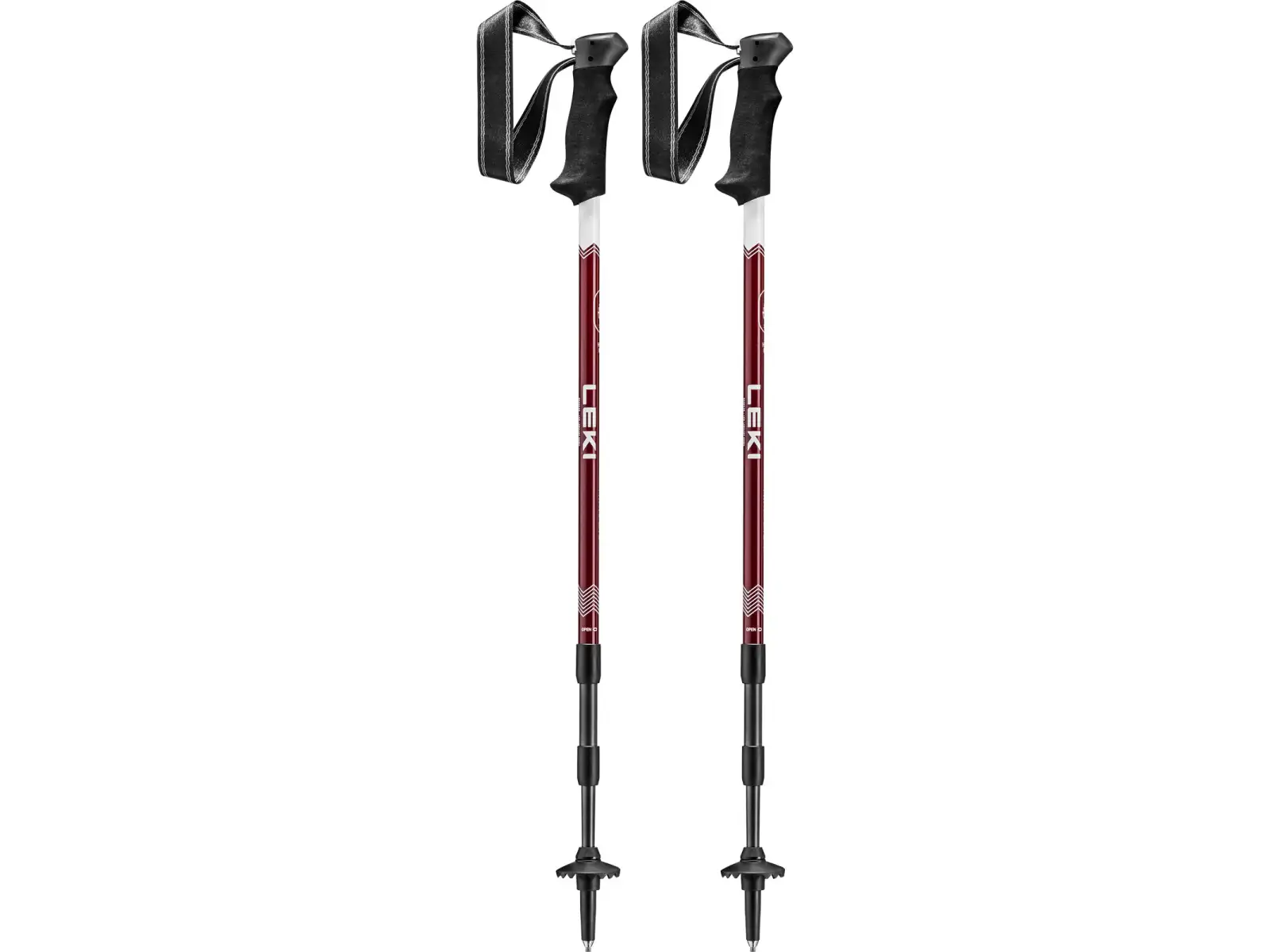 Leki Trail Lite trekové hole tamarillo/white