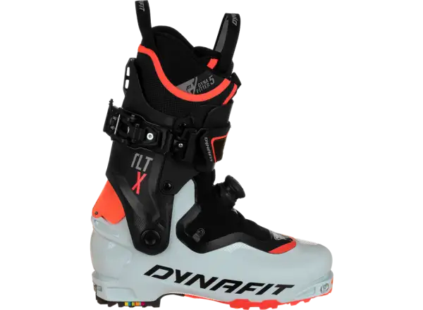 Dynafit TLT X PU dámské skialpové boty Puritan Gray/Fluo Coral
