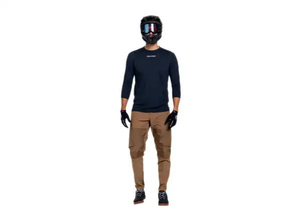 Troy Lee Designs Ruckus Ride pánský dres 3/4 rukáv Mono Carbon
