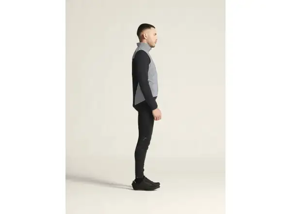 Craft ADV Essence Lumen Wind reflexní pánská vesta šedá