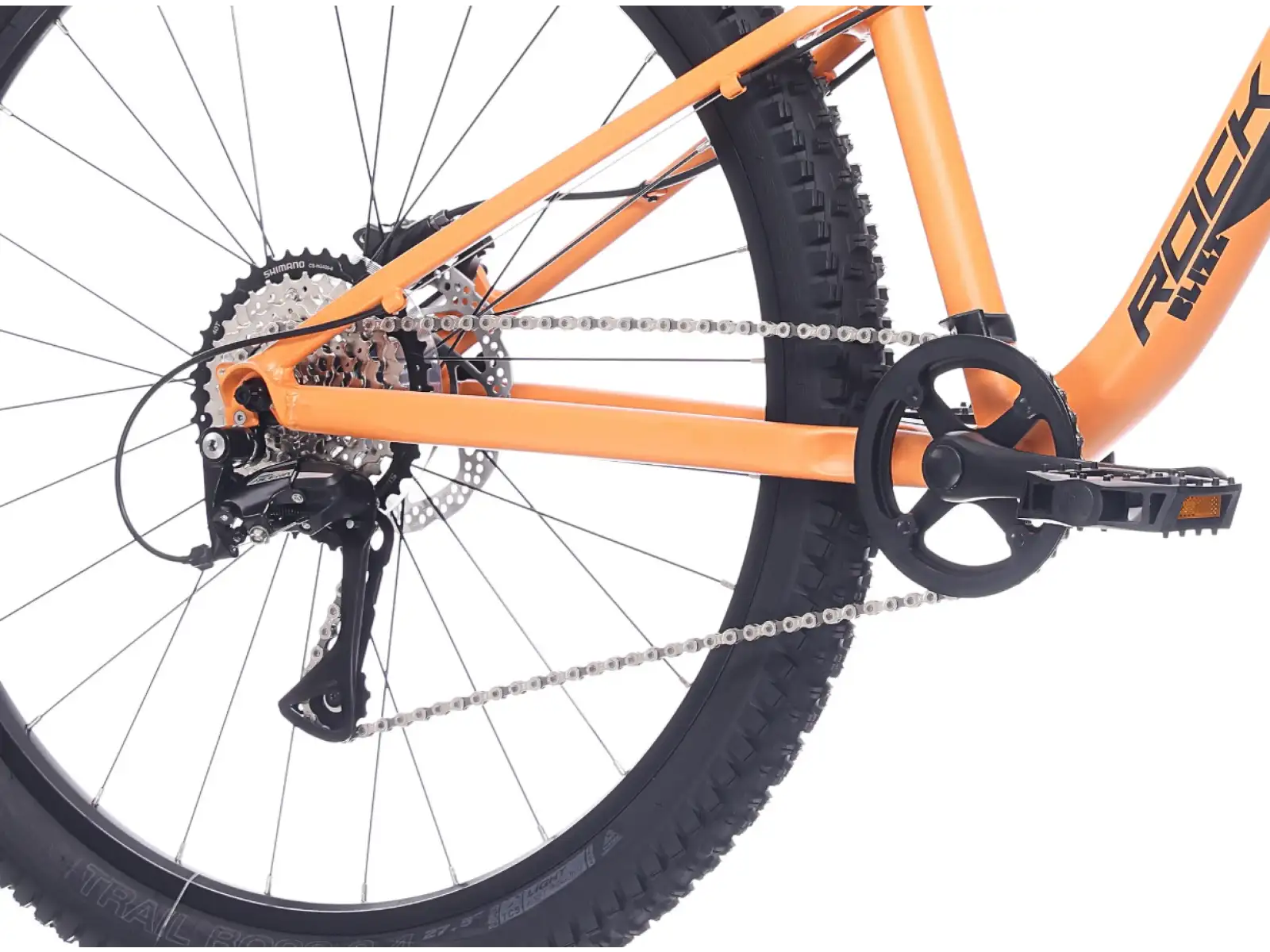 Rock Machine Blizz Jr. 27 dětské kolo Lava Orange