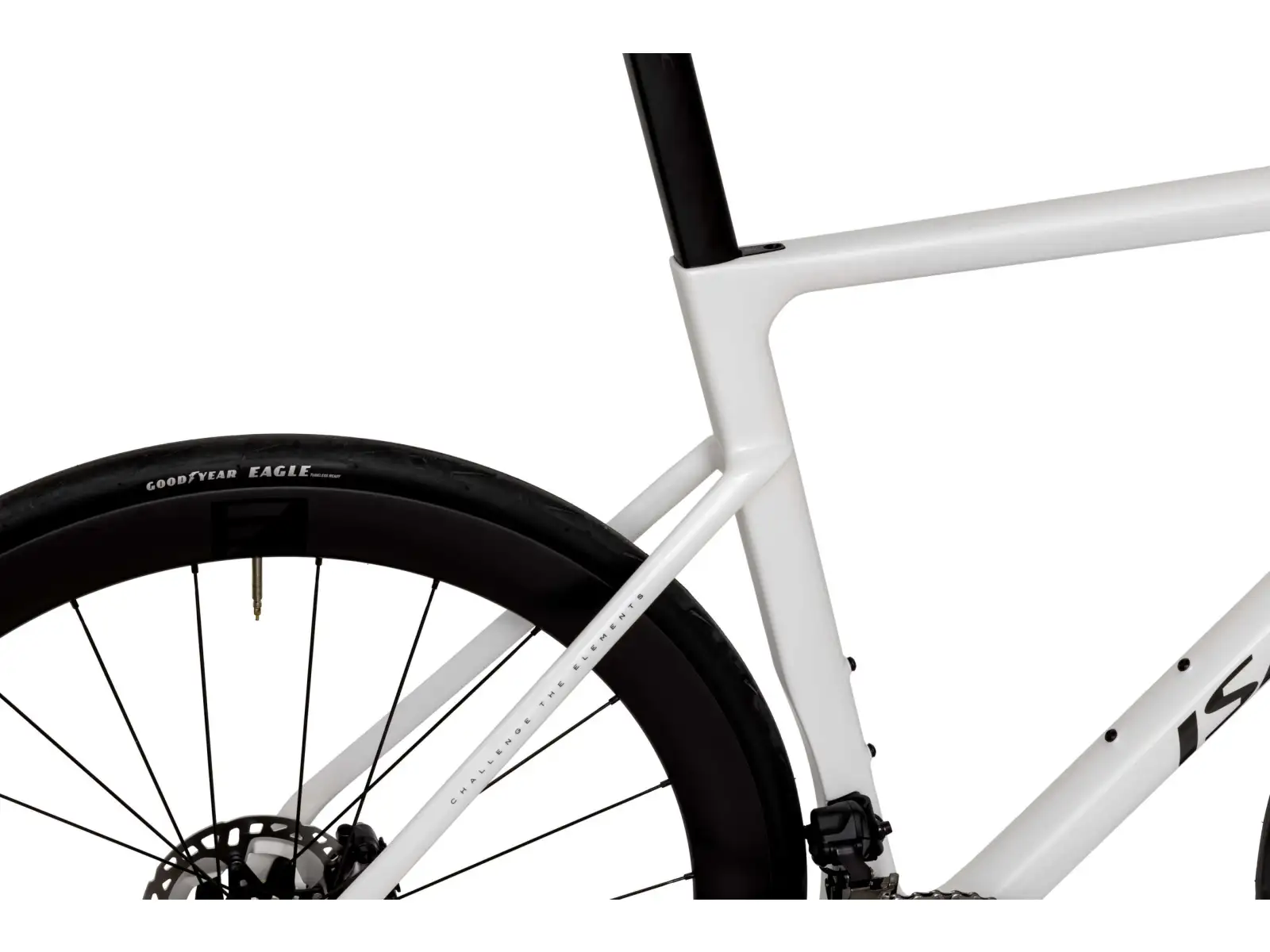Isaac Boson Ultegra Di2 silniční kolo Mineral White