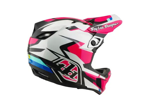 Troy Lee Designs D4 Polyacrylite MIPS přilba Roamer Magenta