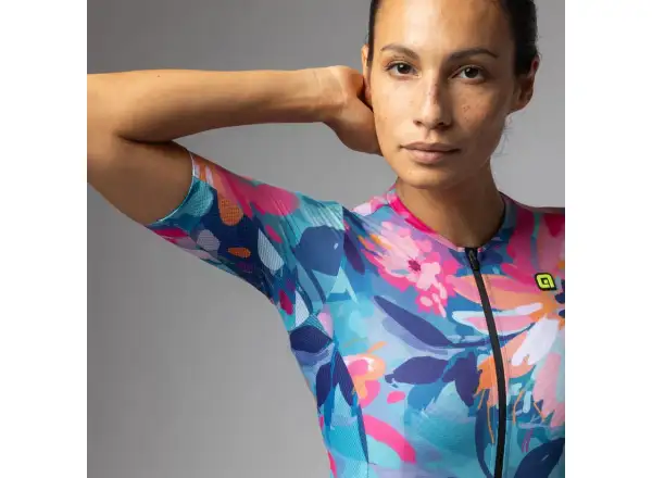 Alé PR-E Jardin dámský dres krátký rukáv Multicolor
