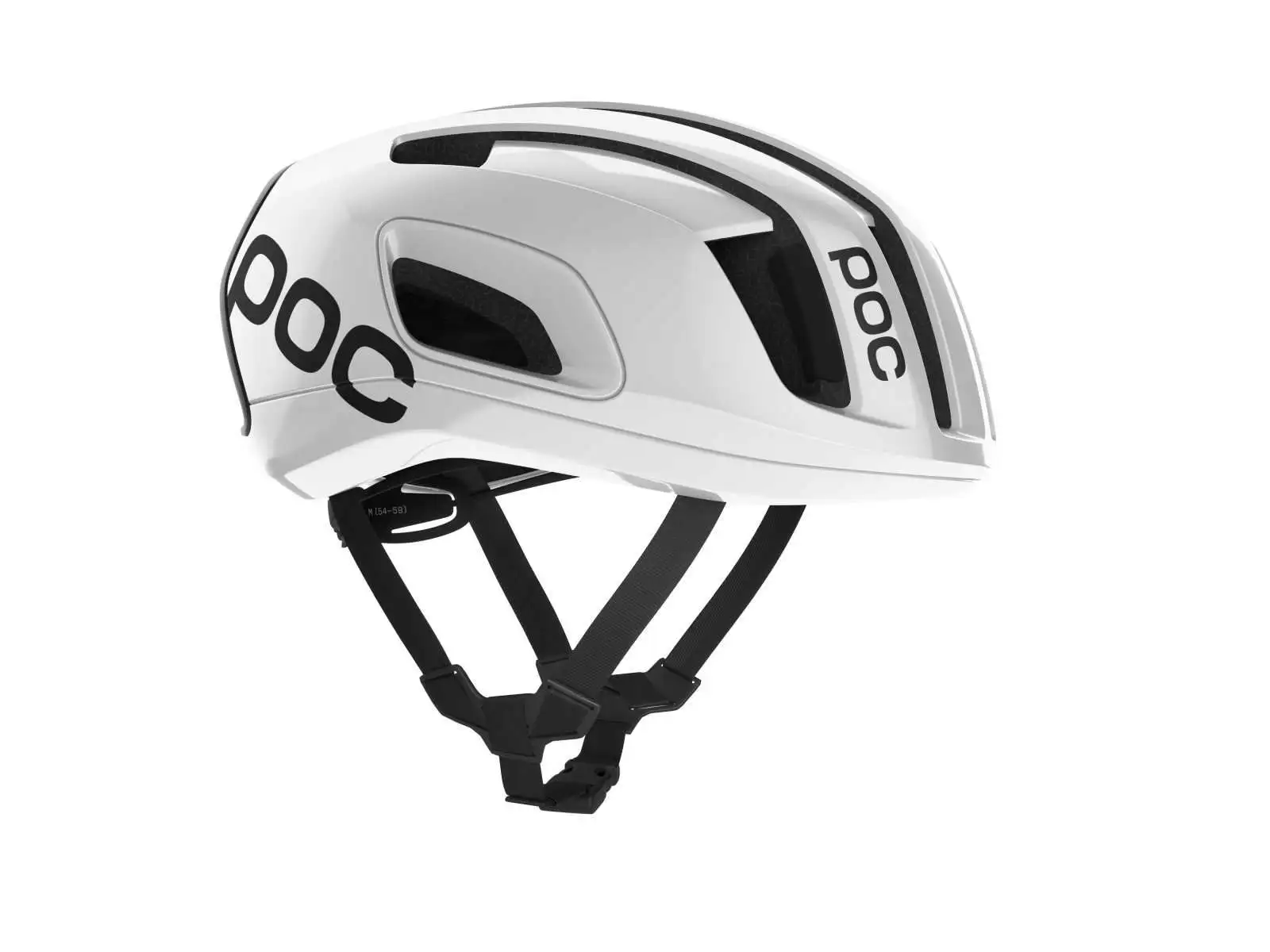 POC Cytal silniční přilba Hydrogen White/Uranium Black Matt/Logo