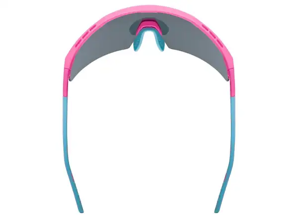 Uvex Flowline sluneční brýle Pink Matt/Mirror Blue