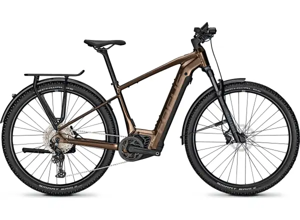 Focus Aventura2 6.8 DI 625Wh horské elektrokolo Goldbrown