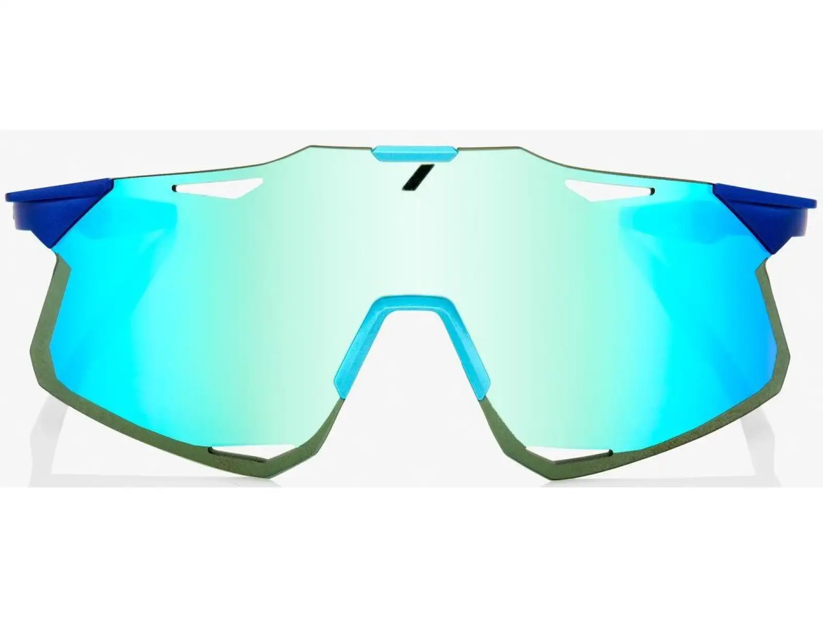 100% Hypercraft brýle Matte Metallic Into the Fade/Blue Topaz Multilayer Mirror