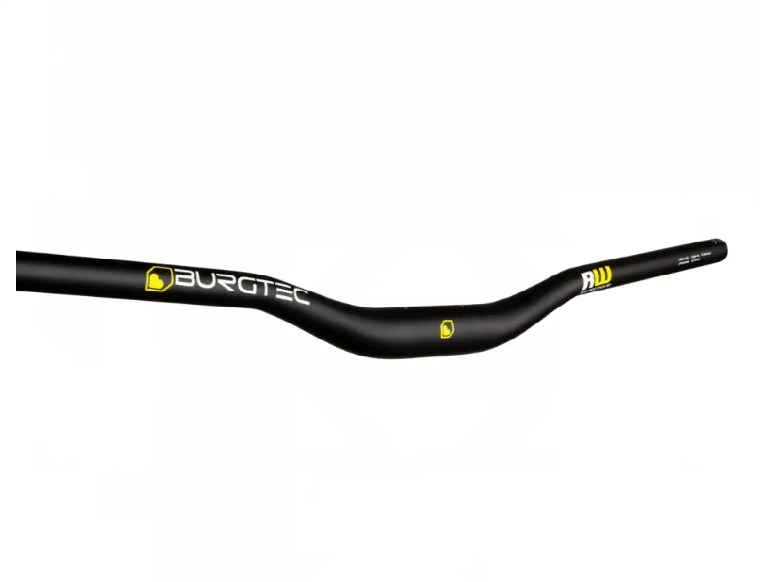 Burgtec Ride Wide Enduro Alloy MTB řídítka 31,8/800 mm černá