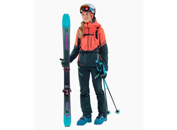 Dynafit Radical Infinium Hybrid dámské kalhoty Blueberry/Marine Blue