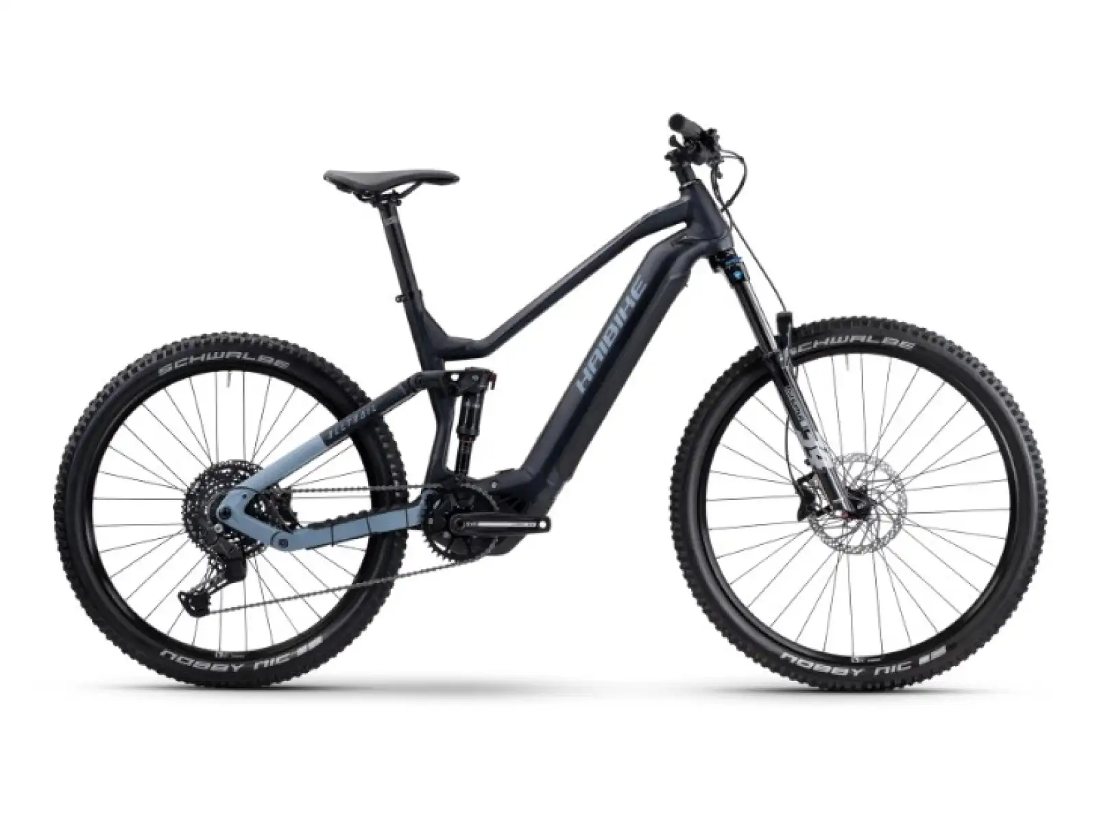 Haibike AllTrail 3 720Wh celoodpružené elektrokolo Ocean Black / Blue