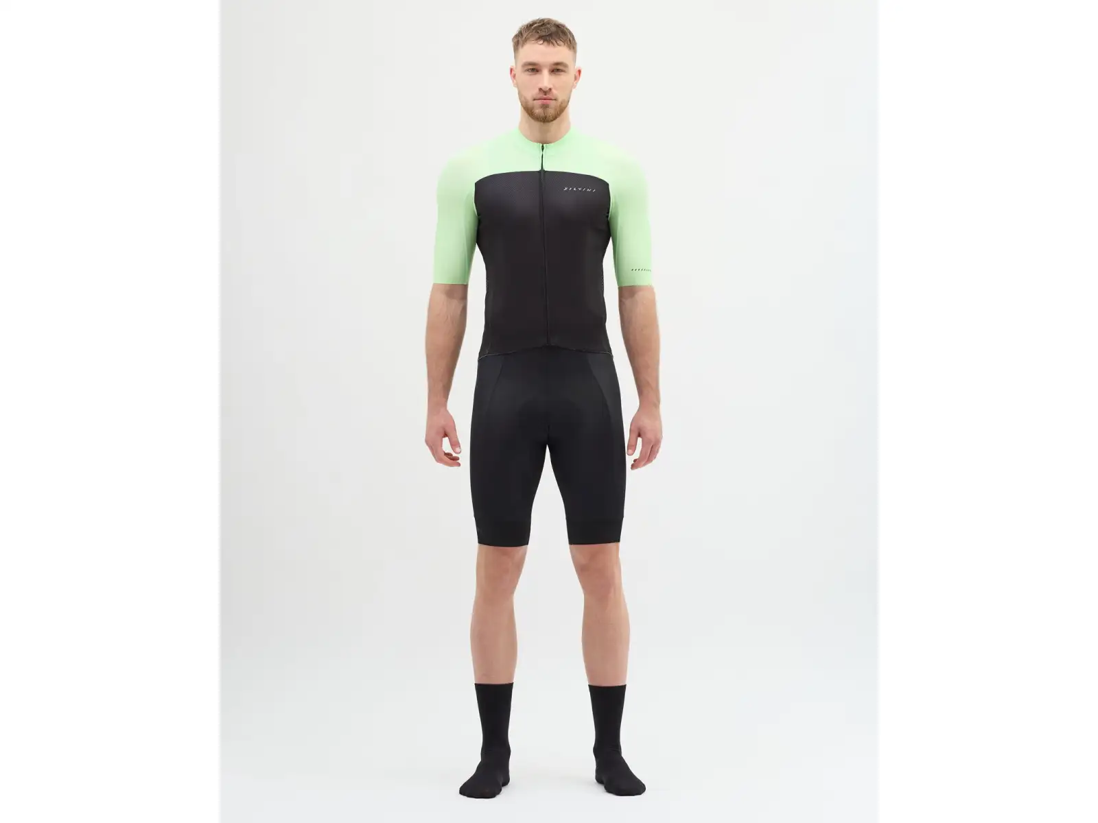 Silvini Stelvio pánský dres Green/Black