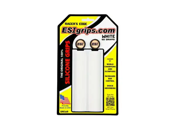 ESI Racers Edge gripy White