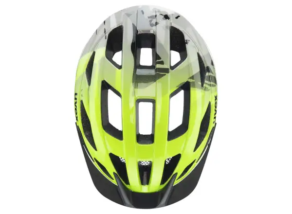 Uvex Air Wing 2 dětská přilba Neon Yellow-Black