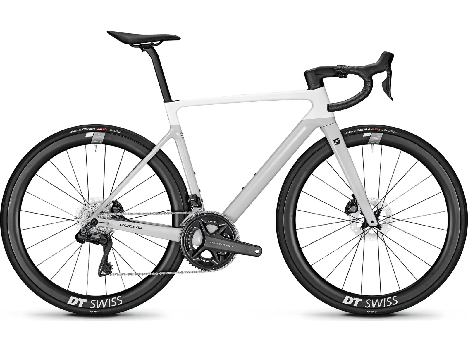 Focus Izalco MAX 9.8 DI silniční kolo White Glossy/Lightgrey Glossy