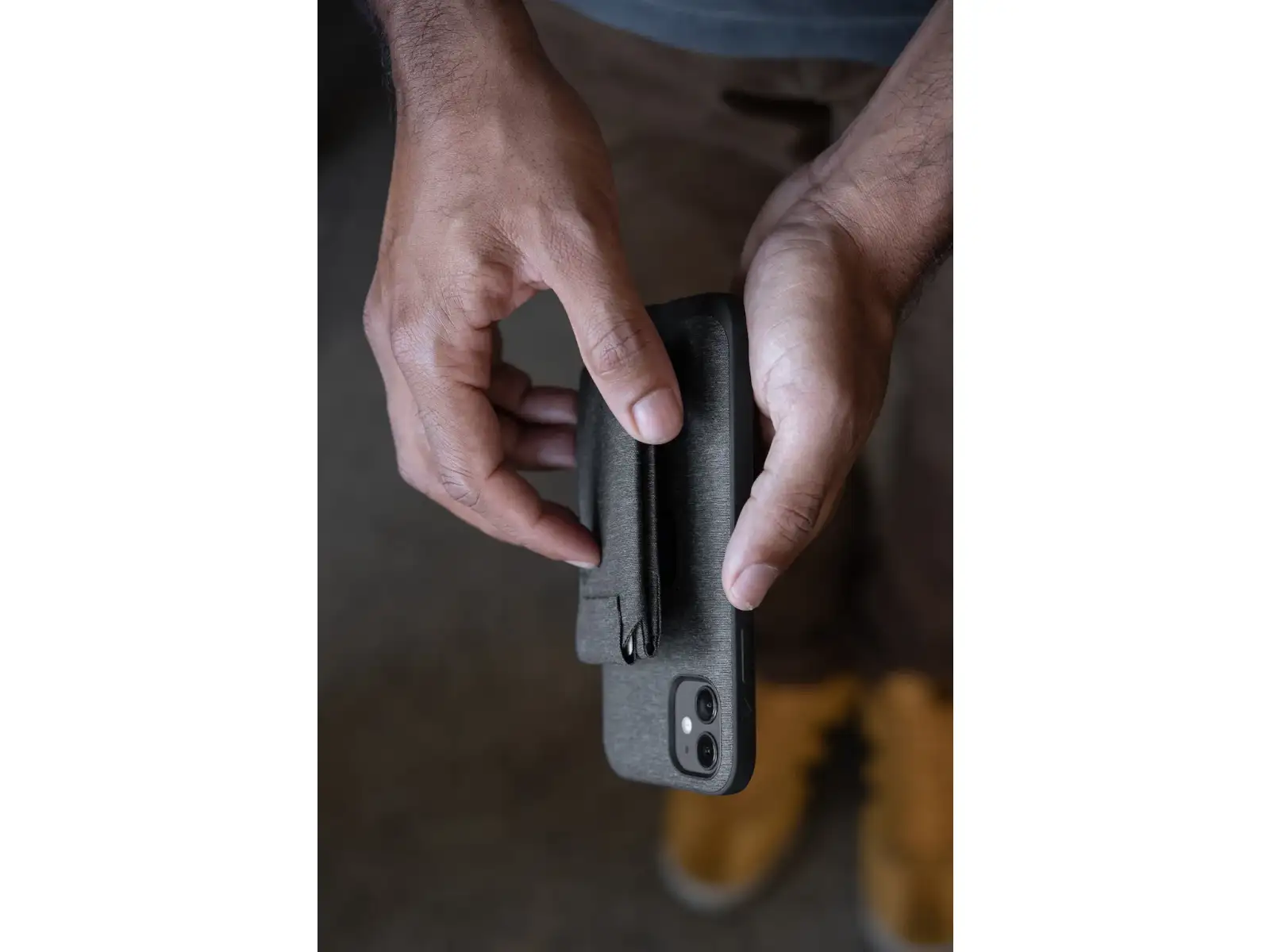 Peak Design Wallet Stand magnetická peněženka na mobil Sage