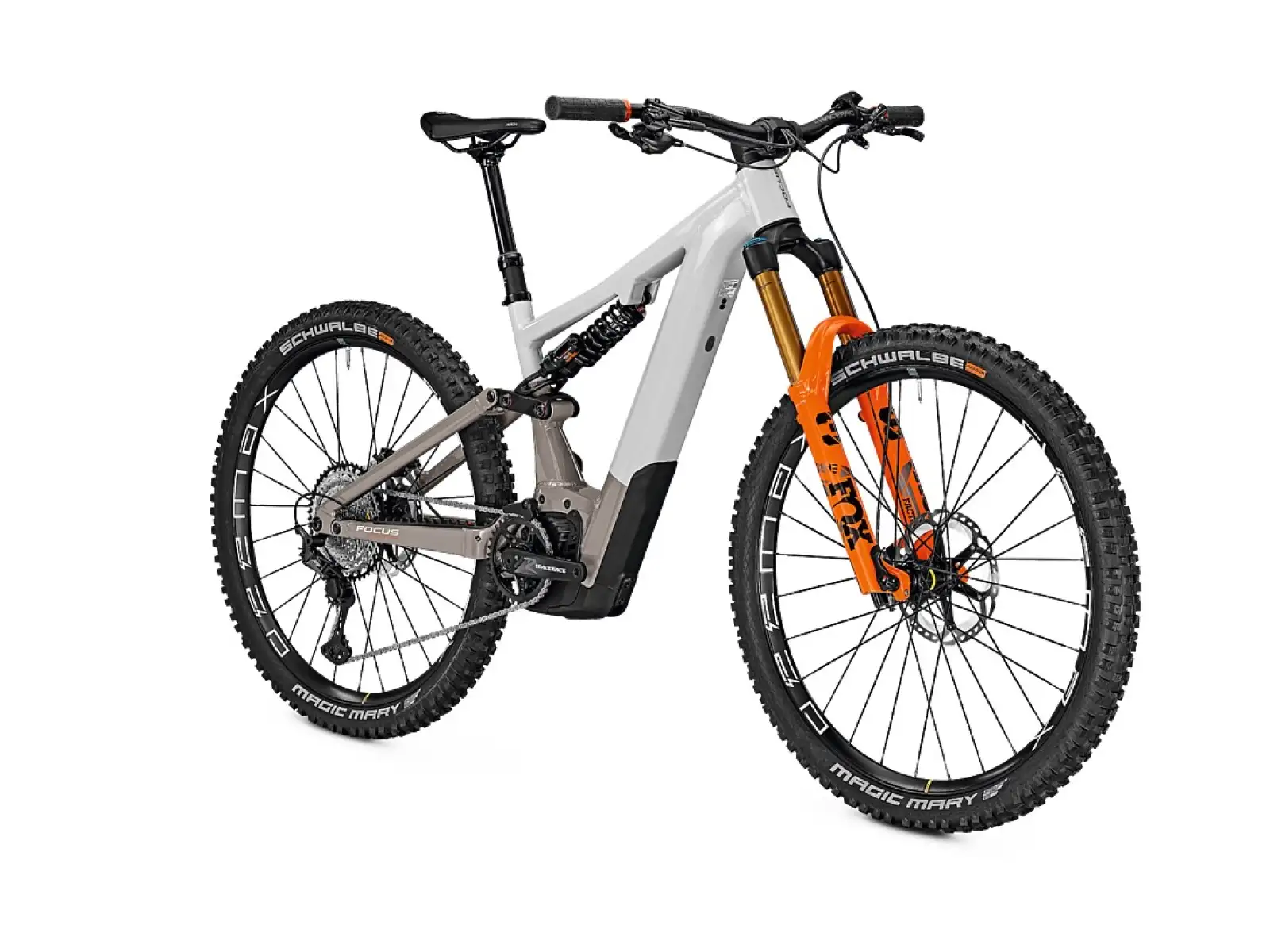 Focus Sam2 6.9 DI 750 Wh horské elektrokolo Lightgrey glossy/Moonstonegrey Glossy