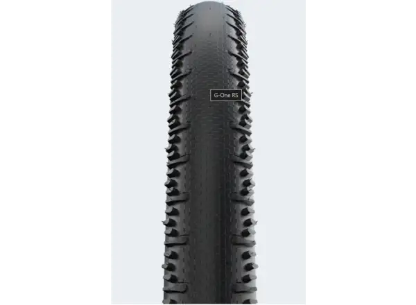 Schwalbe G-ONE RS PRO V-Guard 40-622 gravel plášť kevlar, TLR, E-25, Addix Race, černá
