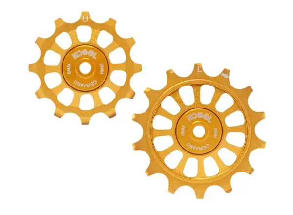 Kogel silniční kladky pro Shimano Dura Ace / Ultegra / 105  12/14 z. Gold
