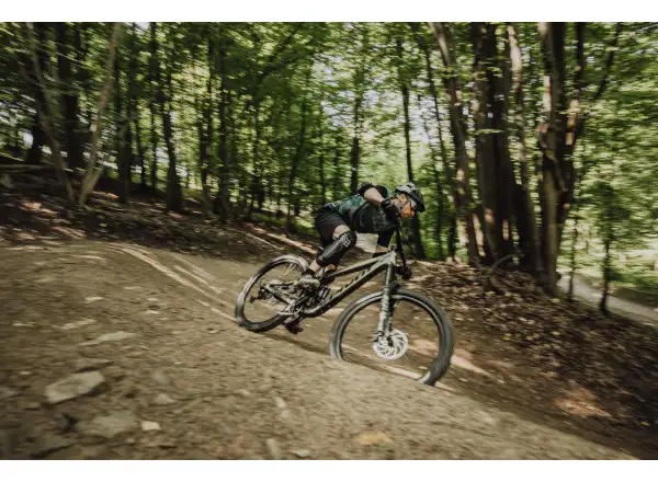 Force MTB Move pánský dres krátký rukáv tmavě zelená