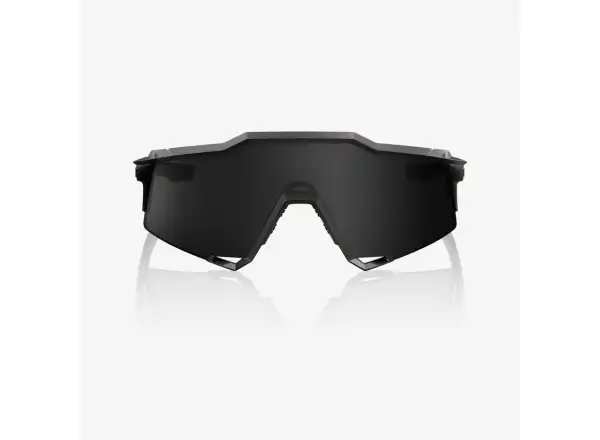 100% Speedcraft sluneční brýle Matte Black Gloss Black/Black Mirror
