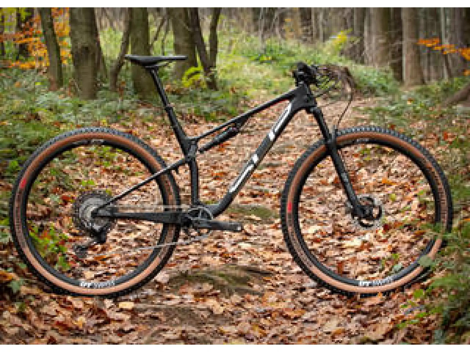 Superior Team XF 29 Issue R celoodpružené horské kolo Matte Carbon/Chrome/Team Red