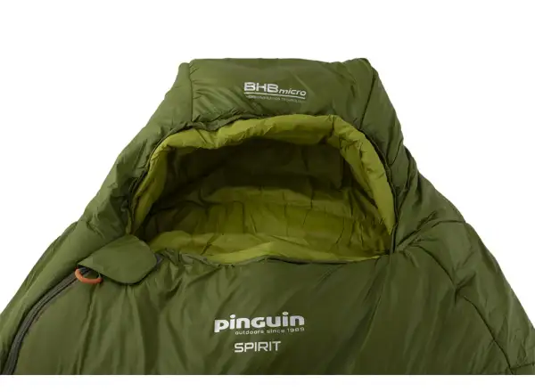 Pinguin Spirit CCS spací pytel 195 cm zelená