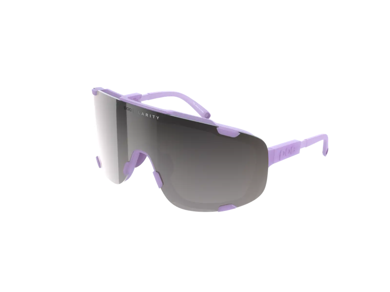 POC Devour cyklistické brýle Sapphire Purple Translucent/Silver Mirror