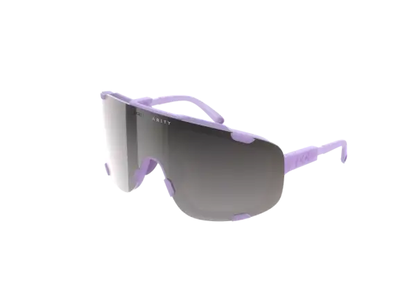 POC Devour cyklistické brýle Sapphire Purple Translucent/Silver Mirror