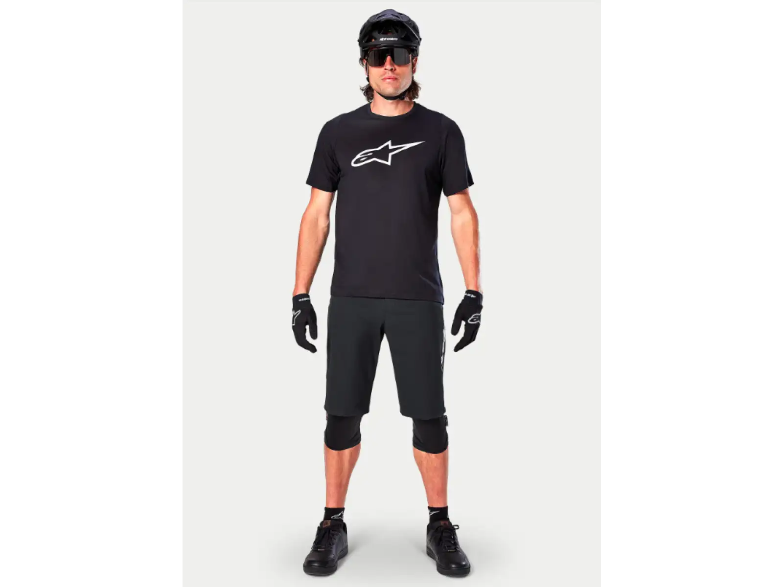 Alpinestars A-Dura Dri Oscar pánský dres krátký rukáv Black Reflective