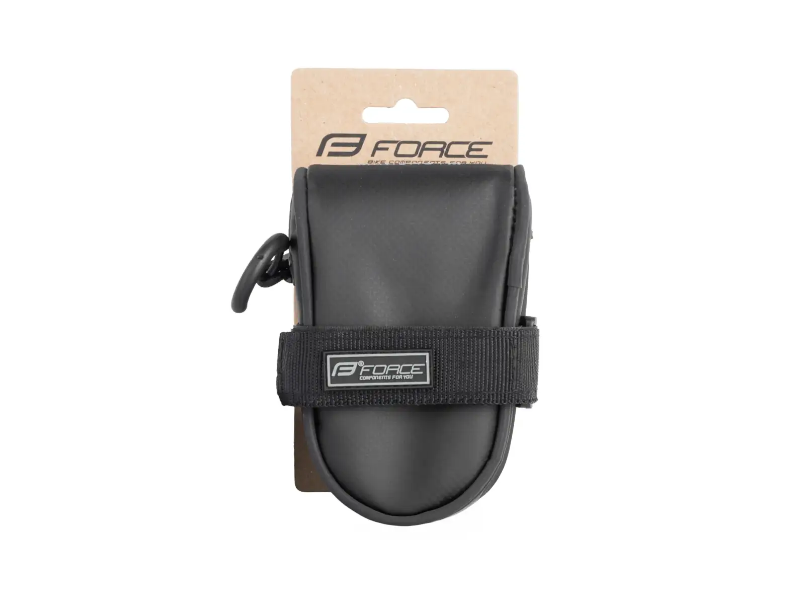Force Minibag M brašna pod sedlo suchý zip, černá